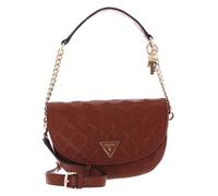 GUESS LA Femme Flap Shoulder Bag Cognac