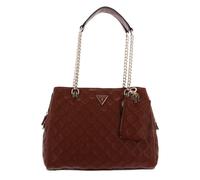 GUESS LA Femme Girlfriend Shoulder Satchel Cognac
