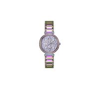 Guess Ladies 36mm Watch - Iridescent Bracelet Lavender Dial Iridescent Case