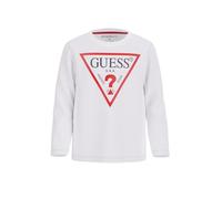 GUESS Langarm-T-Shirt für Jungen Weiß 4 Jahre (104cm)