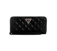 GUESS Langbörse Damen Giully Slg Large Zip Around (SWQG) black
