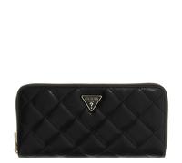 Guess Langbörse Damen Juliet SLG Large Zip Around (SWQG) black