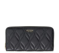 Guess Langbörse Damen Maxine SLG Large Zip Around (SWQG) black