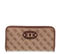 Samantha große Geldbörse mit Reißverschluss, Logo Latte/braun, One Size, Samantha große Geldbörse mit Reißverschluss