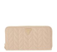Guess Langebörse Damen Stacey SLG Large Zip Around light beige