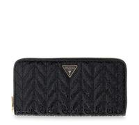 Guess Langebörse Damen Stacey SLG Large Zip Around (SWGG) black