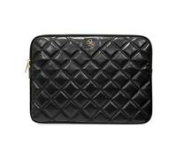 CG Mobile Guess Sleeve GUCS16ZPSQSSGK 16" Schwarz Quilted 4G