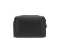 GUESS Large Top Zip Cosmetic Bag Black