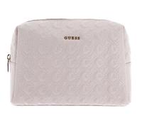 GUESS Large Top Zip Cosmetic Bag Light Pink