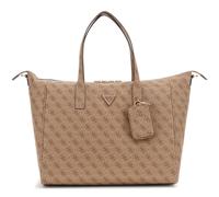 GUESS Latona Carryon Large Tote Latte Logo