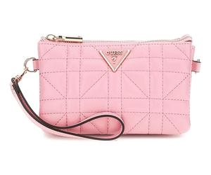 GUESS Latona Mini Tri Compartment Top Zip Pink
