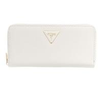 GUESS Geldbörse Laurel II Large Zip Around Wallet Bone Creme