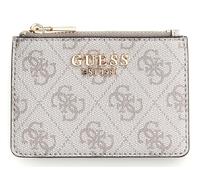 GUESS Laurel II SLG Card Case Dark Taupe Logo