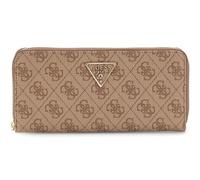 GUESS Laurel II SLG Large Zip Around Wallet L Latte Logo