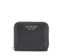 Guess Geldbörse Laurel II SLG Small Zip Around S - 3cc - 11 cm - Schwarz