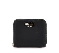 Guess Geldbörse Laurel II SLG Small Zip-Around Schwarz