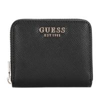 Guess Geldbörse Laurel II SLG Small Zip Around S - 3cc - 11 cm - Schwarz