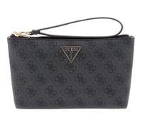 GUESS Laurel II Wristlet Pouch Coal Logo