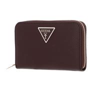 GUESS Laurel SLG Medium Zip Around Wallet Brown