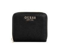 GUESS Brieftasche Laurel SLG mit Münzfach & Kartenfächern Reißverschluss Logo Schwarz Größe UNI
