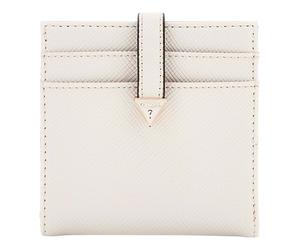GUESS Laurel SLG Tab Card Case Bone