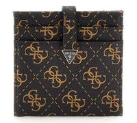 GUESS Laurel SLG Tab Card Case Brown Logo