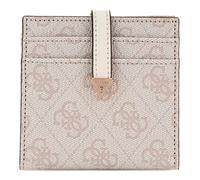 GUESS Laurel SLG Tab Card Case Dove Logo