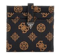GUESS Laurel SLG Tab Card Case Mocha Logo