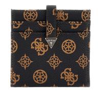 GUESS Laurel SLG Tab Card Case Mocha Logo