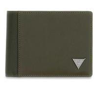 GUESS Leder Geldbörse Berna Bifold Wallet Military Green dunkelgrün