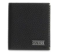 GUESS Leder Geldbörse Boston Bifold Wallet Black schwarz