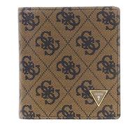 GUESS Leder Geldbörse Mito Small Billfold Wallet with Coinpocket Coffee braun