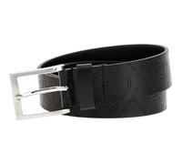 GUESS Leder Gürtel Boston Leather Belt H35 W105 Black schwarz
