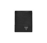 GUESS Leder Kartenetui Torino Bifold No Coin Black schwarz