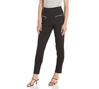 GUESS Leggings reißverschluss-Detail, Gisele Leggings, W2BB16K8RN0-JBLK, schwarz, L