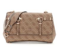 GUESS Leona Logo Convertible Xbody Flap Latte Logo