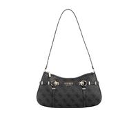 Guess Schultertasche Leona 29 cm Schwarz