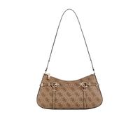 Guess Schultertasche Leona 29 cm Braun Logo Einheitsgröße