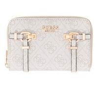 GUESS Leona Logo SLG Zip Around Wallet M Bone Logo