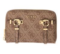 GUESS Leona Logo SLG Zip Around Wallet M Latte Logo
