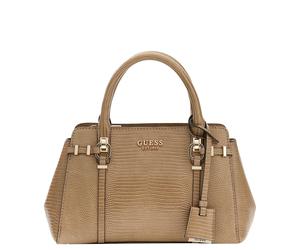 Guess Leona Small Multi Comp Satchel beige