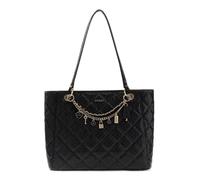 Guess Umhängetasche mit Ketten-Detail Modell 'LIBBY NOEL TOTE' in Black, Größe 1