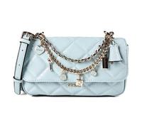 Guess Schultertasche Libby 23 cm Blau