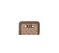 Guess Geldbörse Lindsey 4G-Logo mit Griffschlaufe Latte Damen