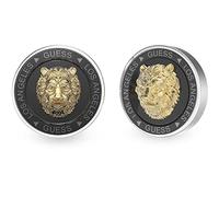 Guess Lion King JUME01318JWSTYBT/U Herren-Ohrringe, lässiges Design, Única, Legierter Stahl, Zirkonia