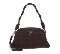GUESS Lisbet Frame Clutch Mahogany