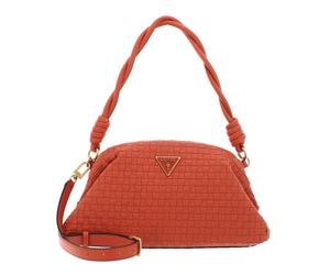 GUESS Lisbet Frame Clutch Papaya