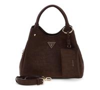 GUESS Lorella Logo Girlfriend Tote S Espresso
