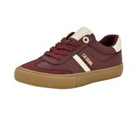 GUESS Damen Loui Sneaker, Mittelrot, Weiß 600, 40 EU