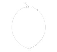 GUESS Halskette Love Bites 16-18" Infinity Necklace Rhodium silberfarben
